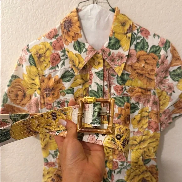 Zimmermann Yellow and Pink Floral Dress - Picture 4 of 8